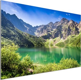 Panel do kuchni Morskie oko Tatry