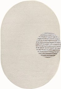 Dywan wełniany Villeroy &amp; Boch Francois kremowy owal 160 cm x 230 cm