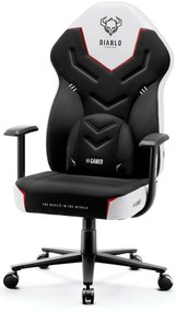 Fotel gamingowy Diablo X-Gamer 2.0 Normal Size, Snow White