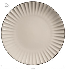 Mäser 18-częściowy serwis obiadowy OSITA WHITE