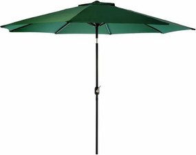 Parasol ø 290 cm - zielony z rączką