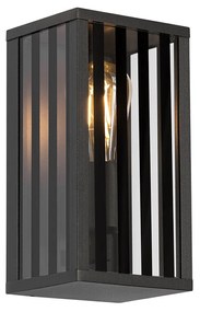 Zewnetrzna Nowoczesna lampa ścienna zewnętrzna czarna 26 cm IP44 - Dijon Nowoczesny Oswietlenie zewnetrzne