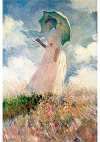 Reprodukcja obrazu Claude'a Moneta Woman with Sunshade – Fedkolor, 40x75 cm