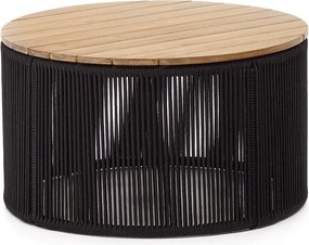 Okrągły stolik ogrodowy z blatem z drewna akacjowego ø 70 cm Dandara – Kave Home