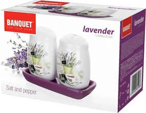 Banquet Lavender solniczka i pieprzniczka