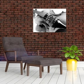 Obraz na szkle - Skrzypce (70x50 cm)