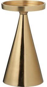 Świecznik dekoracyjny, złoty, 17 cm