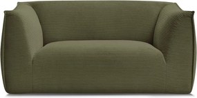 Zielona sztruksowa sofa 170 cm Giorgia – Bobochic Paris