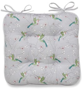 Poduszka na krzesło 34x36 cm Hummingbirds – Cooksmart ®