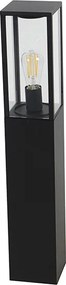 Industrialna lampa podłogowa zewnętrzna czarna 80 cm IP44 - Charlois