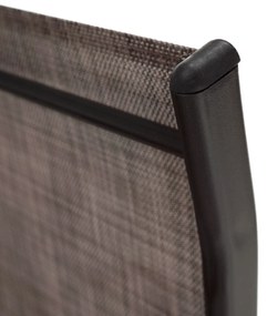 PROMOCJA Brązowe krzesło sztaplowane ALDERA II. jakość