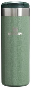 Zielony kubek termiczny ze stali nierdzewnej 470 ml AeroLight™ Transit Hammer Tone Green – Stanley