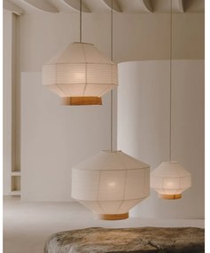 Biały abażur ø 80 cm Hila – Kave Home