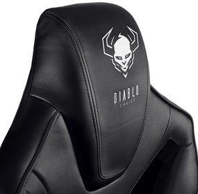 Fotel gamingowy Diablo X-Fighter Normal Size, czarny