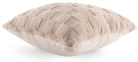 Poduszka dekoracyjna z mikropluszu 45x45 cm Rava – Tiseco Home Studio
