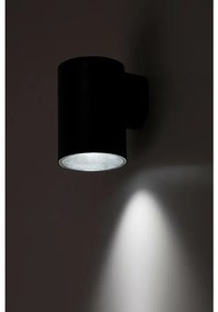 Rabalux 77154 zewnętrzna oprawa ścienna LED Urfa,9W, IP65, czarna, 11,5 cm