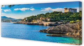 Fotoobraz na płótnie Górzyste Wybrzeże nad Morzem