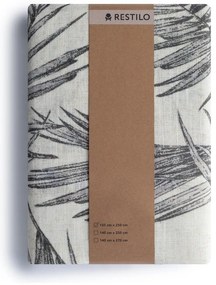 Szara/kremowa zasłona 135x250 cm Palmera – Restilo