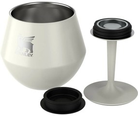 Stanley Termosklenka Lifted Spirits 2-w-1Kieliszek koktajlowy 420 ml Kremowy połysk