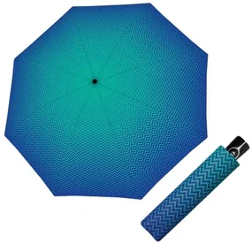 Fibre Magic Strong blue – w pełni automatyczny parasol damski
