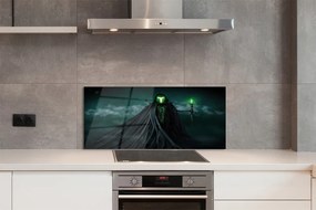 Panel nad Blat Kuchenny Mroczny Wojownik i Zielony Płomień