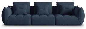 Ciemnoniebieska sofa 332 cm Bloom – Micadoni Home