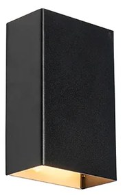 Nowoczesna lampa ścienna czarna - Otan S