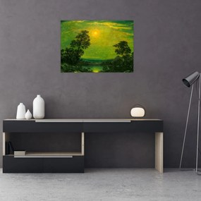 Obraz - Imitator of Ralph Albert Blakelock, Moonlight, reprodukcje (70x50 cm)