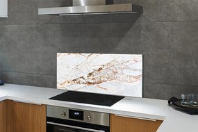 Panel szklany do Kuchni Luksusowa Ściana Marmurowa