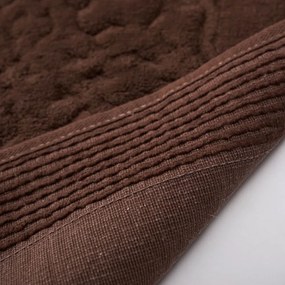 Ciemnobrązowe dywaniki łazienkowe zestaw 2 szt. 60x100 cm – Foutastic