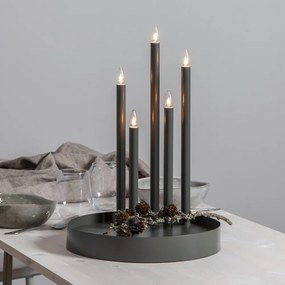 Czarna dekoracja świetlna ø 32 cm Deco – Star Trading