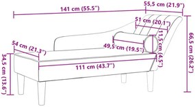 Żółty szezlong tapicerowany welurem Ratix 3X