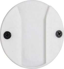 Biały szklany kinkiet LED na USB ø 15,5 cm Earl – Reality