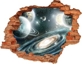 Fotoobraz dziura na ścianę Geometryczne tło