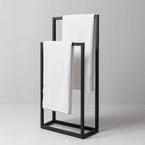 Podwójny wieszak łazienkowy Towelia Black