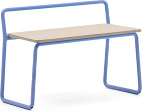 Niebiesko-naturalna ławka Tinn – Kave Home