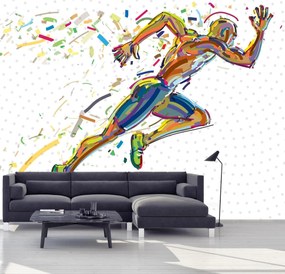 Fototapeta - Biegacz (196x136 cm)