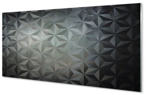 Szklany Panel Stożki 3d