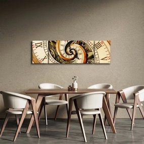 Obraz zegara (170x50 cm)