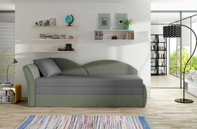 Sofa rozkładana z funkcją spania AGA szara lewa ELTAP
