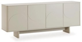Kremowa komoda 180x75x40 cm Solei – MOME