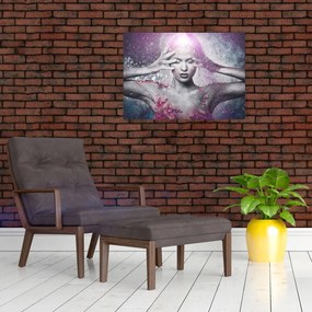 Obraz na szkle - Energia (70x50 cm)
