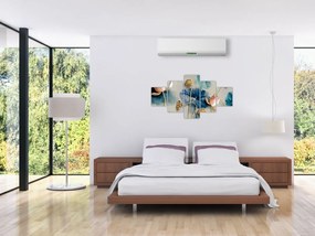 Obraz z kwiatami (125x70 cm)