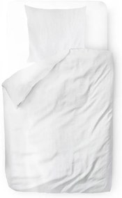 Biała muślinowa pościel jednoosobowa 140x200 cm Plain Muslin – Butter Kings