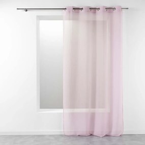 Różowa firanka 140x240 cm Telma – douceur d'intérieur