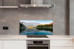 Panel Szklany Jezioro w Niemieckich Alpach