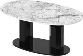 Rozkładany i podnoszony ławostół Barletta marmur wysoki połysk