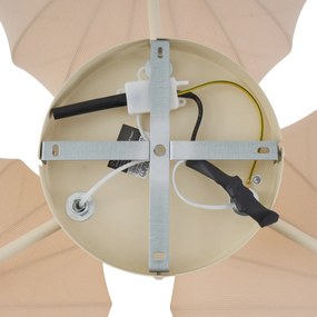 Lampa sufitowa Japandi beżowa 3-punktowa - Multi Bida