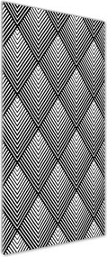 Foto obraz szklany pionowy Geometryczne tło