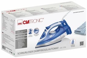 Clatronic DB 3706 bezprzewodowe żelazko parowe